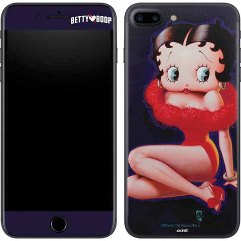 Betty Boop Red Dress iPhone 7 Plus Skin