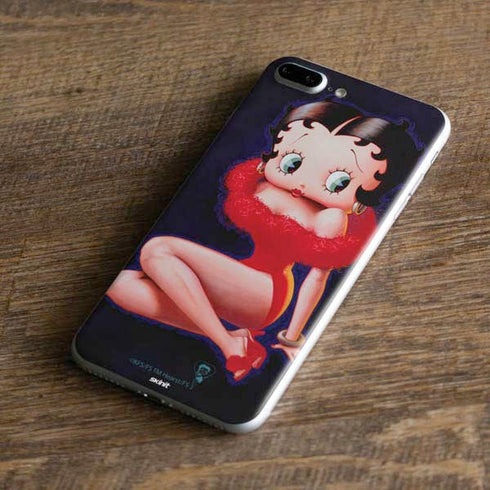 Betty Boop Red Dress iPhone 7 Plus Skin