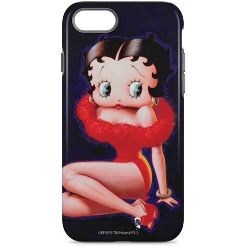 Betty Boop Red Dress iPhone 7 Pro Case