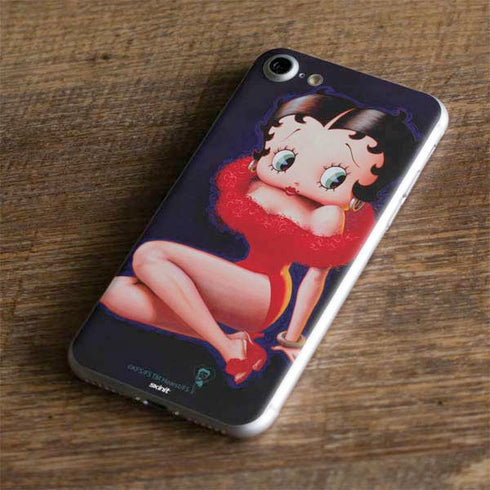 Betty Boop Red Dress iPhone 8 Skin