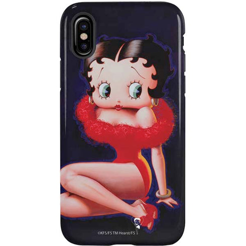 Betty Boop Red Dress iPhone X Pro Case