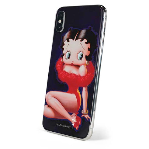 Betty Boop Red Dress iPhone XS Max Skin