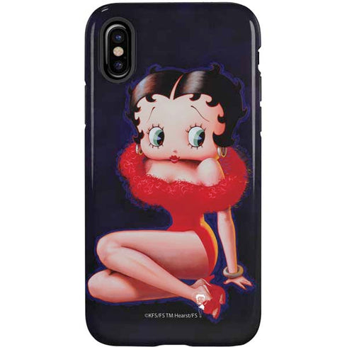 Betty Boop Red Dress iPhone XS Pro Case