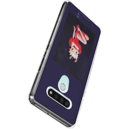 Betty Boop Red Dress LG Stylo 6 Clear Case
