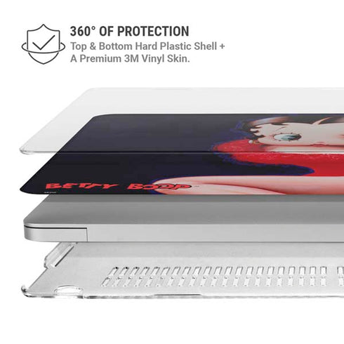 Betty Boop Red Dress MacBook Air 15in (2023-2025) Case plus Skin