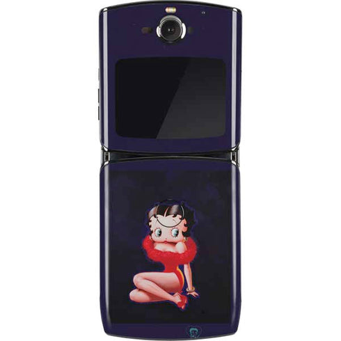 Betty Boop Red Dress Motorola RAZR Skin
