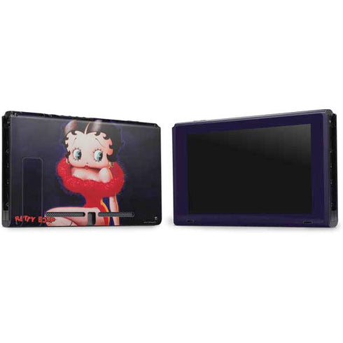 Betty Boop Red Dress Nintendo Switch Bundle Skin
