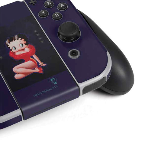 Betty Boop Red Dress Nintendo Switch OLED (2021) Skin