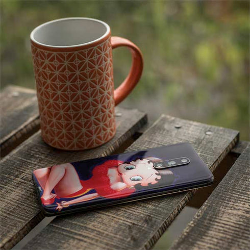 Betty Boop Red Dress OnePlus 7 Pro Skin