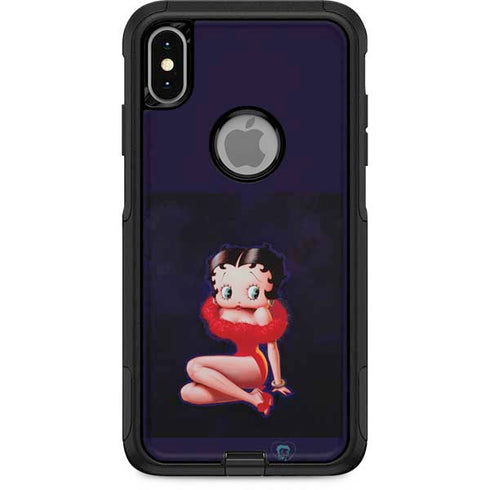Betty Boop Red Dress Otterbox Commuter iPhone Skin