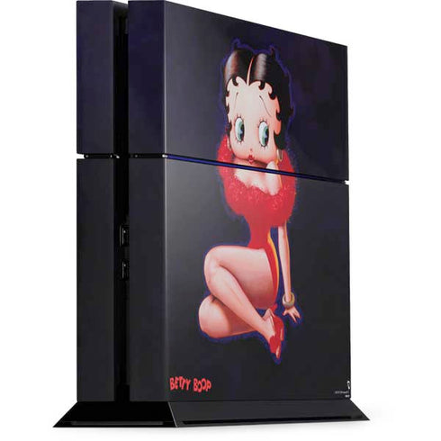 Betty Boop Red Dress PS4 Console Skin