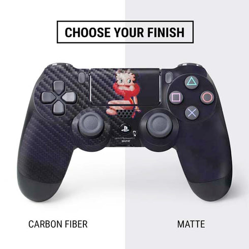 Betty Boop Red Dress PS4 Controller Skin