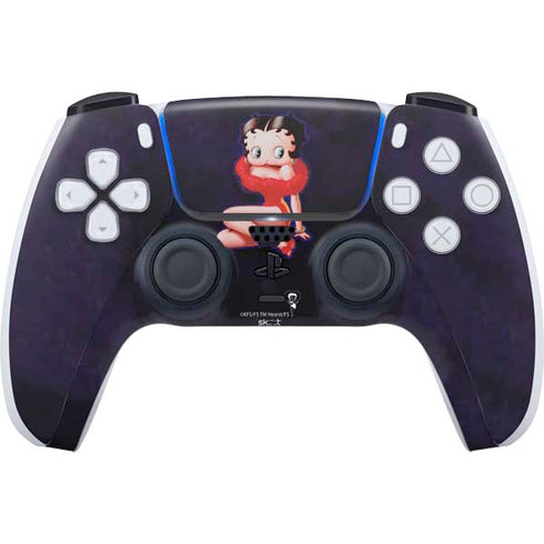 Betty Boop Red Dress PS5 Controller Skin