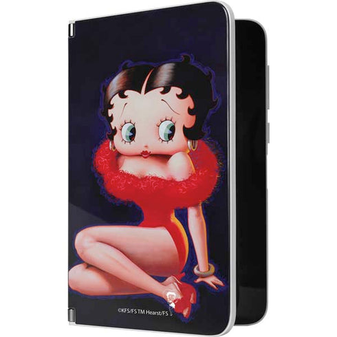 Betty Boop Red Dress Surface Duo Skin