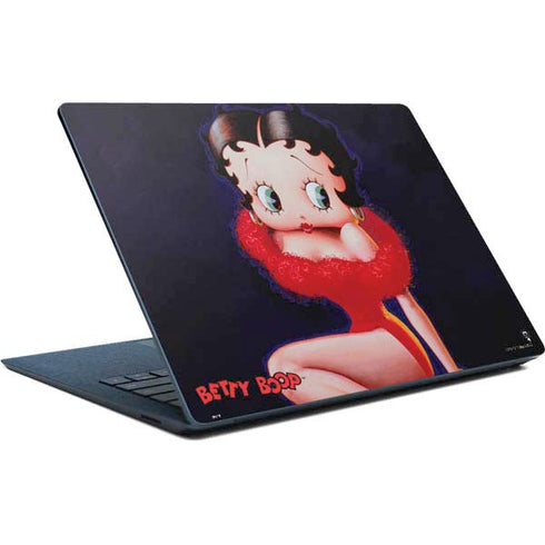Betty Boop Red Dress Surface Laptop Skin
