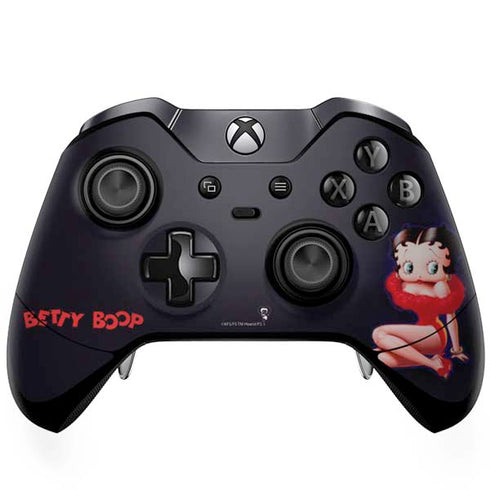 Betty Boop Red Dress Xbox One Elite Controller Skin