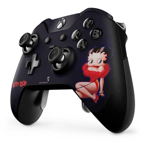 Betty Boop Red Dress Xbox One Elite Controller Skin