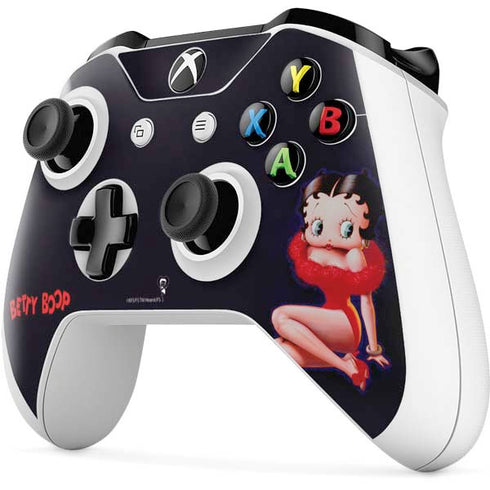 Betty Boop Red Dress Xbox One S Controller Skin