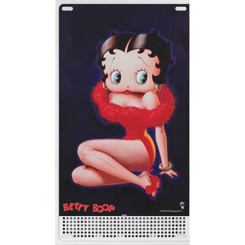 Betty Boop Red Dress Xbox Series S Console Skin