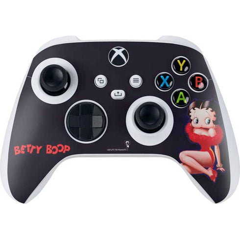 Betty Boop Red Dress Xbox Series S Controller Skin