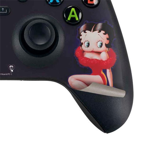 Betty Boop Red Dress Xbox Series X Controller Skin