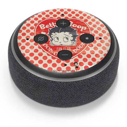 Betty Boop Red Heart Amazon Echo Dot Skin