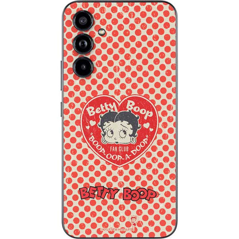 Betty Boop Red Heart Galaxy A54 5G Skin