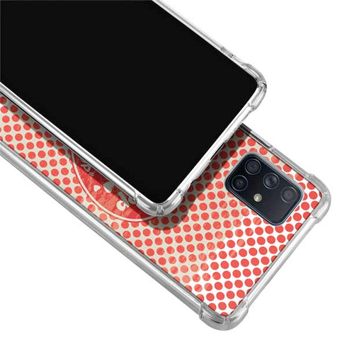 Betty Boop Red Heart Galaxy A71 5G Clear Case