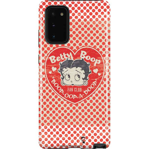 Betty Boop Red Heart Galaxy Note20 5G Pro Case