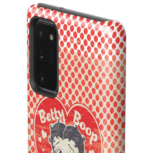Betty Boop Red Heart Galaxy Note20 5G Pro Case