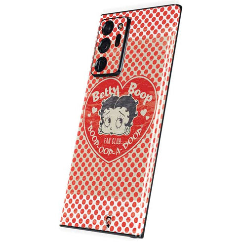 Betty Boop Red Heart Galaxy Note20 Ultra 5G Skin