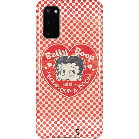 Betty Boop Red Heart Galaxy S20 Lite Case