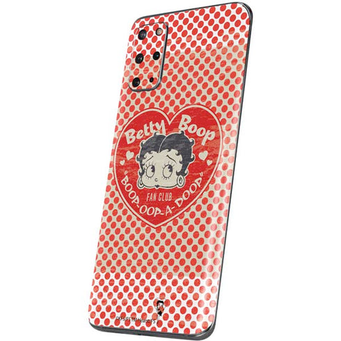 Betty Boop Red Heart Galaxy S20 Plus Skin