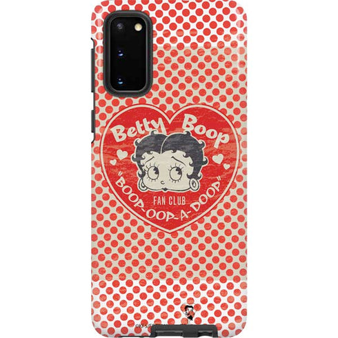 Betty Boop Red Heart Galaxy S20 Pro Case