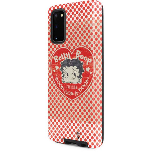 Betty Boop Red Heart Galaxy S20 Pro Case