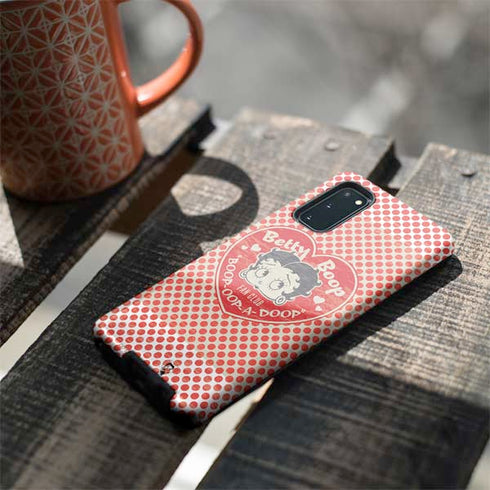 Betty Boop Red Heart Galaxy S20 Pro Case