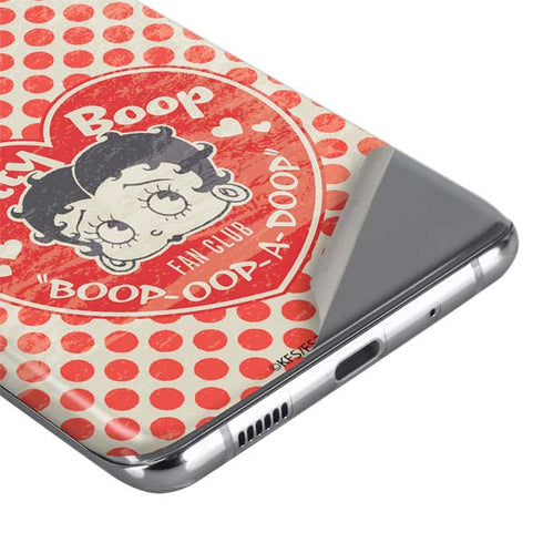 Betty Boop Red Heart Galaxy S20 Ultra 5G Skin