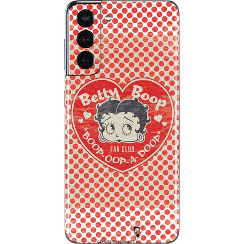 Betty Boop Red Heart Galaxy S21 5G Skin