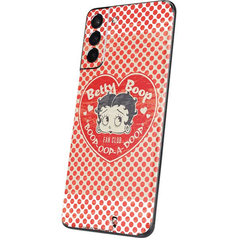 Betty Boop Red Heart Galaxy S21 Plus 5G Skin