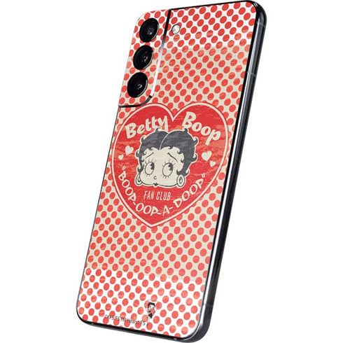 Betty Boop Red Heart Galaxy S22 Plus Skin