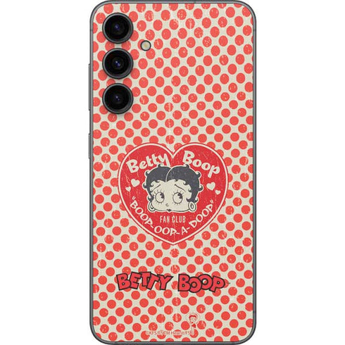 Betty Boop Red Heart Galaxy S23 FE Skin