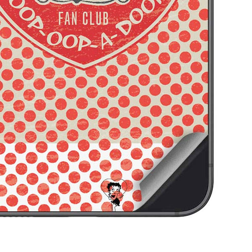 Betty Boop Red Heart Galaxy S23 Plus Skin