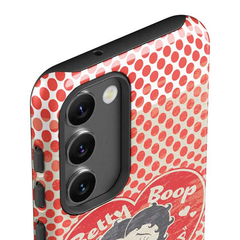 Betty Boop Red Heart Galaxy S23 Pro Case