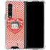 Betty Boop Red Heart Galaxy Z Fold4 5G Clear Case