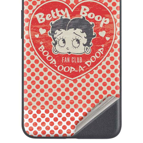 Betty Boop Red Heart Google Pixel 4a 5G Skin
