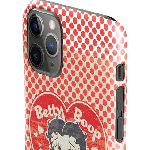 Betty Boop Red Heart iPhone 11 Pro Lite Case