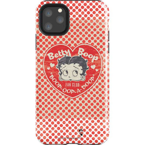 Betty Boop Red Heart iPhone 11 Pro Max Impact Case