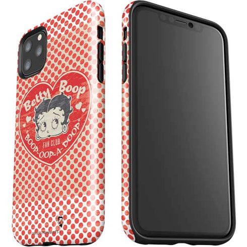 Betty Boop Red Heart iPhone 11 Pro Max Impact Case
