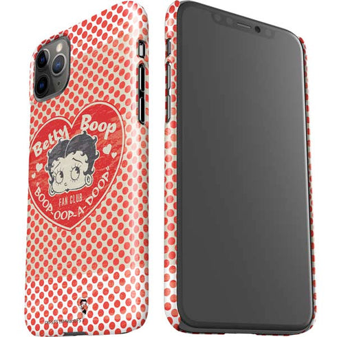 Betty Boop Red Heart iPhone 11 Pro Max Lite Case