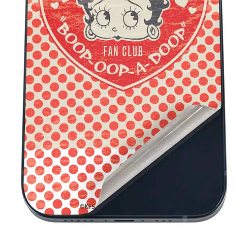 Betty Boop Red Heart iPhone 12 Mini Skin